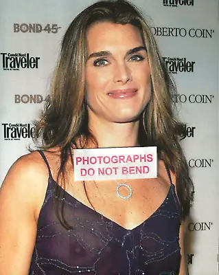 8x10 Photo Brooke Shields Pretty Sexy TV & Movie Star At An Awards Event • $13.45