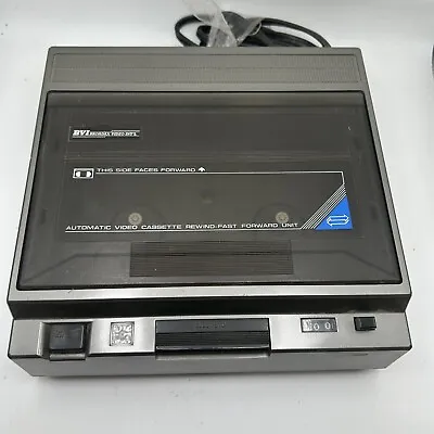BVI BROADAX VIDEO INTL Automatic Video Cassette Rewind-Fast Forward Unit • $19.99