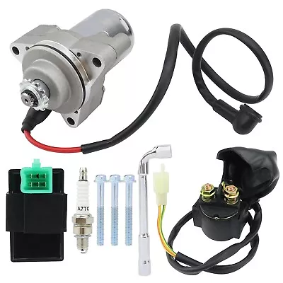 Starter For 50cc 70cc 90cc 100cc 110cc 125cc Chinese Pit Bike Quad W/Relay & CDI • $50.94