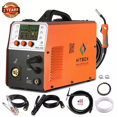 250A Aluminum MIG Welder 110V/220V MIG/Lift TIG/Stick 4 In 1 Welding Machine • $253.79