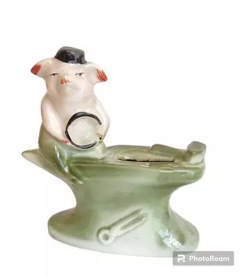 Antique German Pig Fairing 360 Sitting Edge Anvil Bank • $99.95
