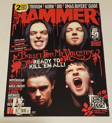 Metal Hammer Magazine Xmas 2005 • $9.99