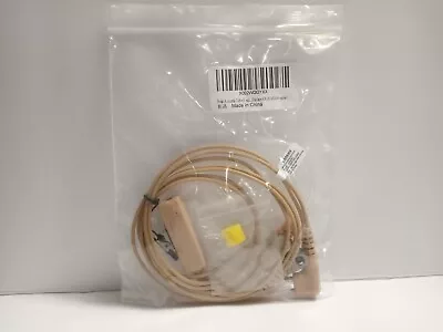 Acoustic Tube Headset 2 Pin M1 Head Walkie Talkie Earpiece With PTT Mic Beige • $15