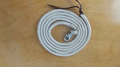 12' Training Yacht Rope Lead With Heavy Duty Bull Snap  Fits  Parelli Method • $28.45