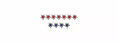 Shining Star Font Machine Embroidery Designs 4 Sizes • $7.99