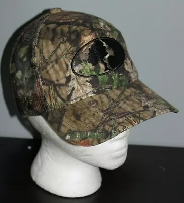 NEW Adjustable Baseball Hat MOSSY OAK Hunting Camo Men's Snap Back Mesh Panels • $14.99