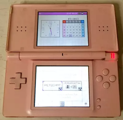 Nintendo Ds Lite Video Game Console Pink Usg-001 2006 • $59.95