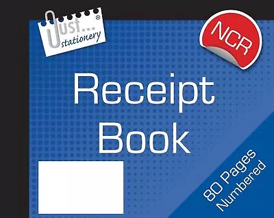 Invoice Receipt Book A5 With Number Carbonless NCR Paper 80 Page • £2.99
