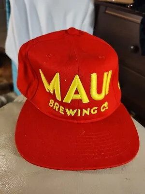  Maui Brewing Co. Designed On Maui Unisex Snapback Hat • $10.90