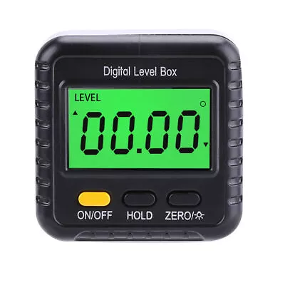 4*90°Magnetic Digital Inclinometer Level Box Gauge Angle Meter Finder Protractor • $12.99