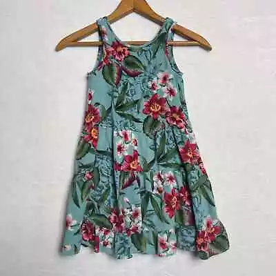 Zara Girls Casual Collection Floral Tank Dress Size 8 • $8.91
