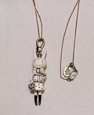 Y2k Juicy Couture Fifi Lapin 2012 Limited Ed Bunny Charm Pendant Chain RARE • $55