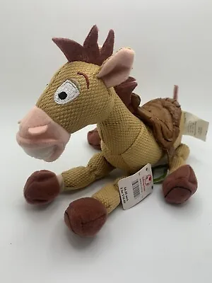 Disney Pixar Toy Story Bullseye Horse Plush Bean Bag Stuffed Animal 8” Toy • £10.79