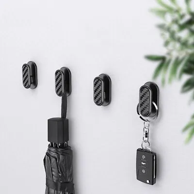 4x Mini Car Interior Hook Organizer Hanger USB Cable Key Holder Clip Accessories • £3.32