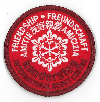 Kandersteg International Scout Centre - Scouts Friendship / Freundschaft Patch • $9.99