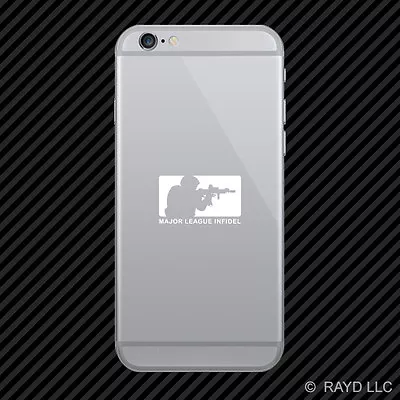 (2x) Major League Infidel Cell Phone Sticker Mobile Many Colors • $4.96