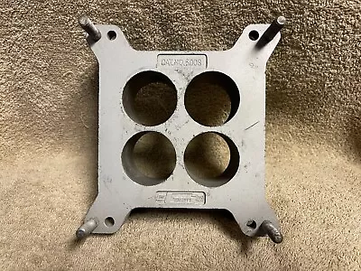 Mr Gasket Aluminum 6008 4 Barrel Square Bore Carburator Spacer 2 In Thick • $60