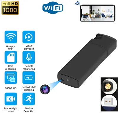 HD1080P Mini Security Camera Lighter USB DV DVR Video Recorder Night Camcorder • $9.99