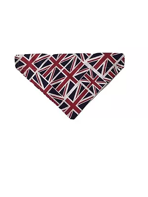 Handmade Cotton 🇬🇧 Union Jack Dog Bandana S/m • £3.50