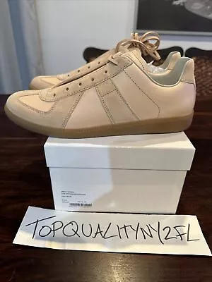 Maison Margiela Replica Sneaker Size 43 Beige Nude And Gum Sole Brand New • $425