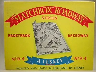 Matchbox R-4A The First  Race Track  Roadway Layout 1961 Excellent • $299