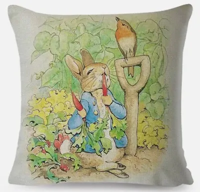 Beatrix Potter Peter Rabbit Pillow Cover • $12