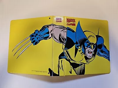 Rare VINTAGE 1994 Marvel Comics Wolverine X-Men Collector's 3-Ring Binder • $65