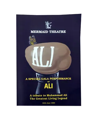 Muhammad The Play Mermaid Theatre London 1993 Onsite Boxing Programme • £14.99