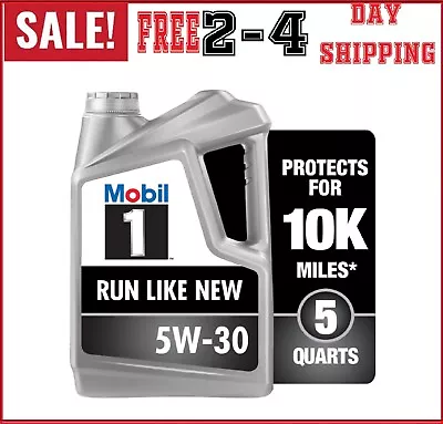 Mobil 1 Advanced Full Synthetic Motor Oil 5W-30 5 Quart • $28.99