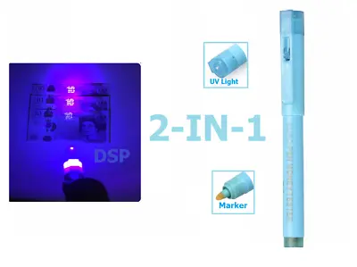 £12.95 • Buy UV Light Money Tester Detector Counterfeit Fake Bank Notes New Polymer Notes