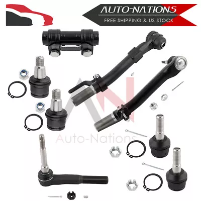 For 05-16 Ford F-250 F-350 4WD Outer Tie Rod Steering Parts 8Set Ball Joint Kit • $107.25