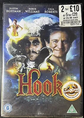 Hook DVD Action & Adventure (2015) Dustin Hoffman New Sealed • £2.99