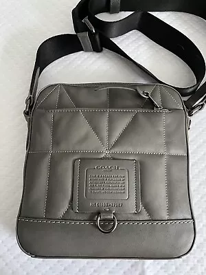 Coach 37967 Rivington  Crossbody Gray Quilted Leather Bag • £161.91