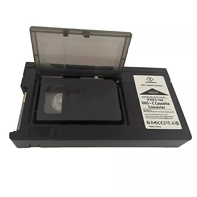 Plastic VHS-C Cassette Adapter For VHS-C SVHS Camcorders RCA Sealed Motorized • $66.55