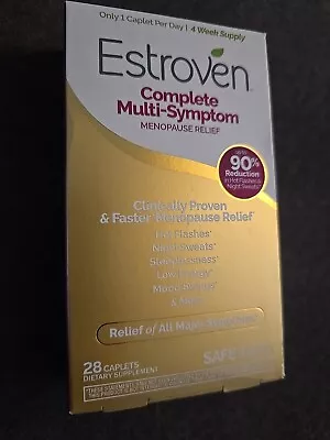 Estroven Complete Multi-Symptom Menopause Relief - 4 Week Supply 28 Ct (O7) • $25.69