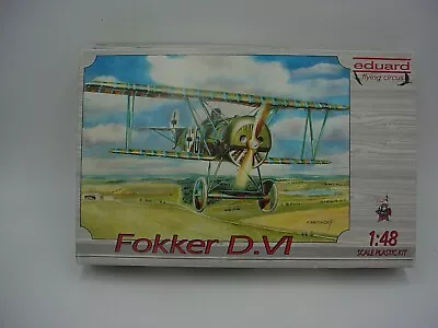 Eduard 1/48 Fokker D.VI Builders/parts/Glue Bomb Kit • $3.99