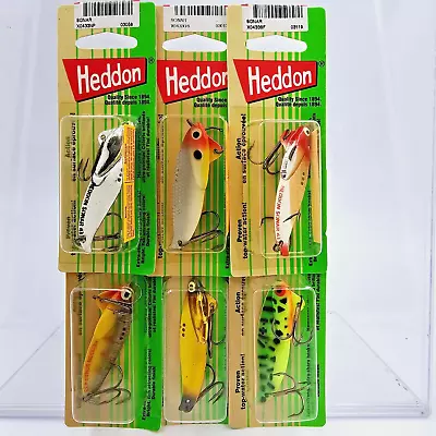 Vtg 1995 Heddon 1/2 Oz Sonar 2 3/8  Vibrating Blade Bait #4 Hooks You Pick Color • $6.75