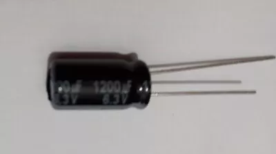 1200uF 6.3V Low ESR Capacitor Panasonic EEUFR0J122 - 105°C - 5pcs • £4.15