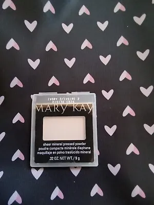 Mary Kay Pressed Powder Sheer Minera Ivory 2 • $14.20