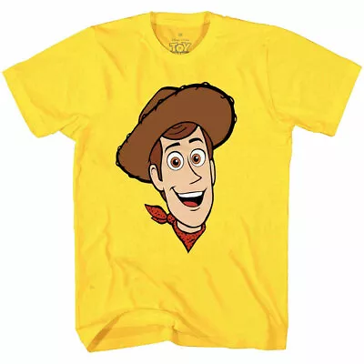 Toy Story Woody Face Adult T-Shirt • $17.99