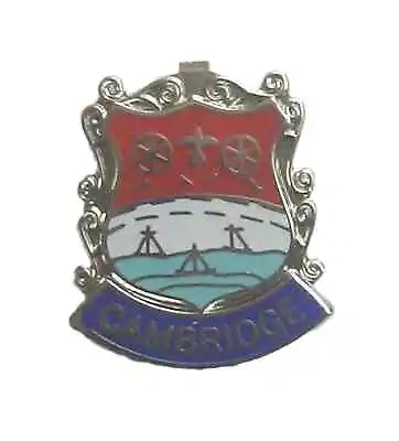 Cambridge Quality Enamel Lapel Pin Badge • £6.75