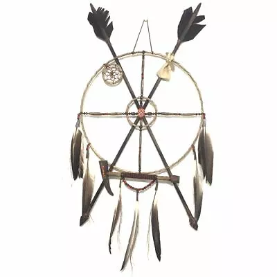 Navajo Mandala Medicine Wheel Wall Art 24  In Length #12 • $130