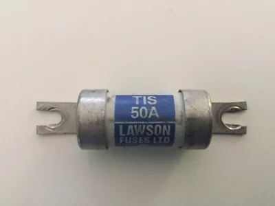 £4.95 • Buy Lawson TIS 50A BS88 Fuse