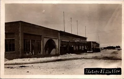 RPPC Postcard Hub Mercantile Co. Turner Brothers Hardware Bowling Alley    12649 • $14.95