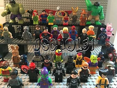 $4.99 • Buy LEGO DC & Marvel Super Heroes Minifigures Lot - You Pick - Superman, Batman,...