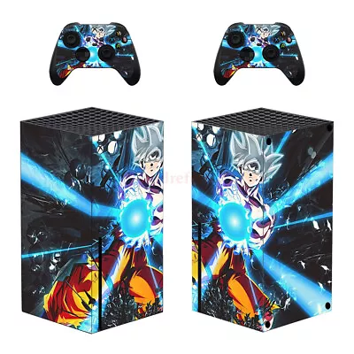 AU STORE Xbox Series X Console Skin Sticker Decal Dragon Ball+2 Controller Skins • $20.36