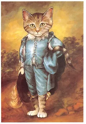 Mayfair Postcard Cats Blue Boy  Unused Very Gd Mint • £3.30