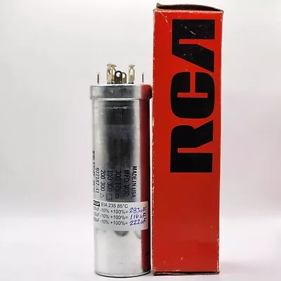 NOS Mallory RCA Section Can Capacitor 300/100/200uF-175/300/200V • Fully Tested • $26.99