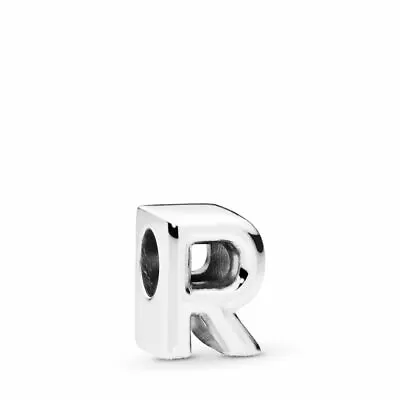 PANDORA Charm Sterling Silver ALE S925 LETTER INITIAL R 797472 • $33.99