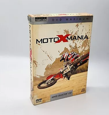 Moto X Mania 4 DVD Collector's Set By Topics Entertainment Motocross Used • $16.99